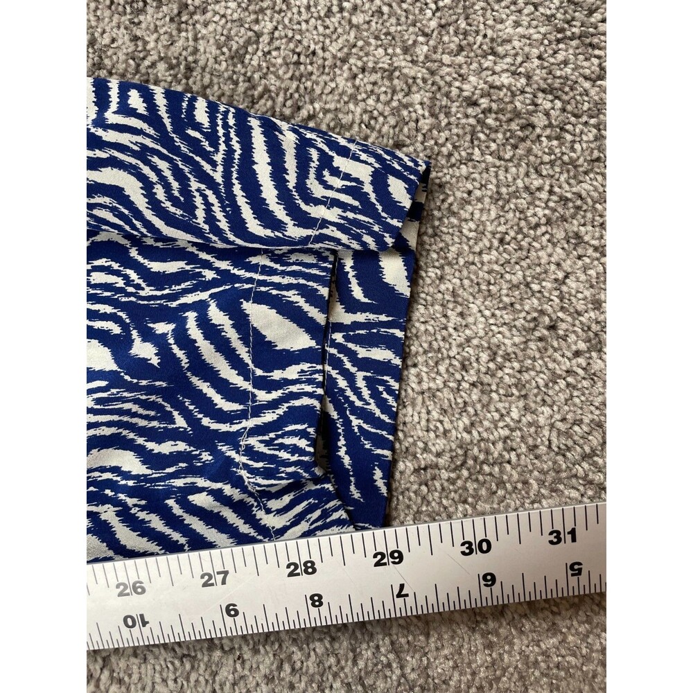 Anthropologie Stella Nova Pants Womens Medium 38 Sookie Silk Quiet Luxury Preppy - Picture 9 of 9